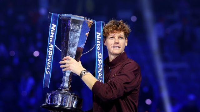 ‘세계 2위’ 시너, ‘세계 1위’ 완파→‘2년 연속 투어 파이널스 우승’