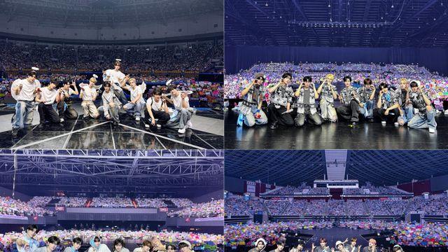 제로베이스원, 월드투어 'HERE&NOW' 순항 중··· 글로벌 팬들 뜨거운 함성!