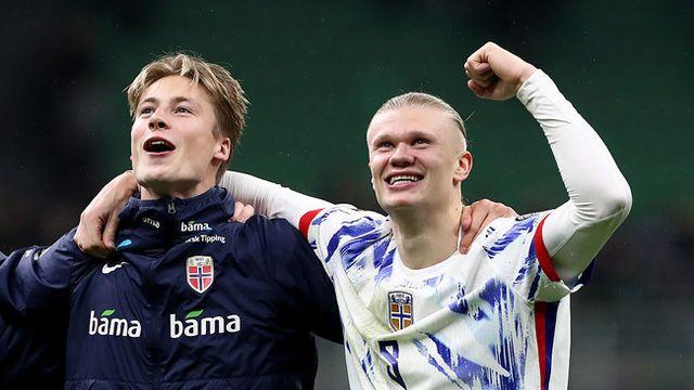 미쳤다! '20경기 32골' 홀란, 노르웨이 월드컵 직행 이끌어... PL 최단 기간 100골까지 정조준