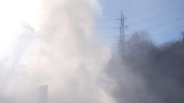 양주 갈곡터널서 LPG 탱크로리 화재…인명 피해 없어