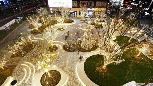 달성군, 다사광장 크리스마스 경관조명 점등식 개최