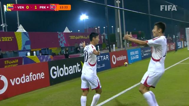 [초점] 북한, 베네수엘라 2-1 제압…U17 월드컵 16강행