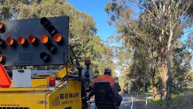 국내 도입이 절실한 오스트레일리아 야광 차선