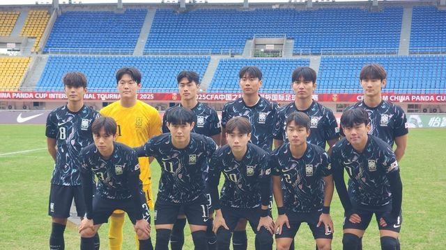 U-22 축구대표팀, 판다컵 최종전서 베트남에 1-0 승…2승 1패