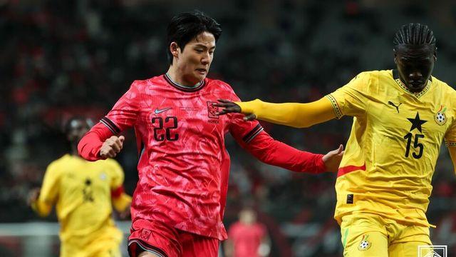 졸전 면치 못한 홍명보호… ‘백3’ 회귀에도 슈팅 1개, 가나전 전반 0-0 마무리