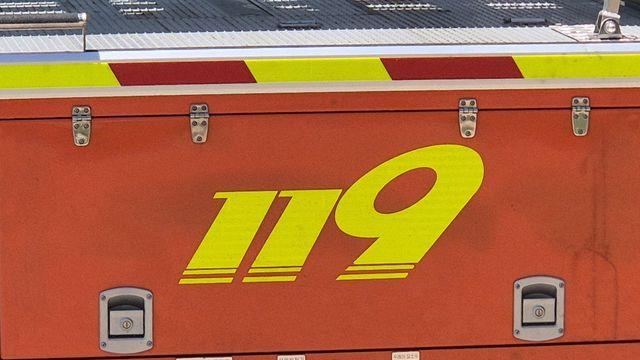 강동구 모텔 주차장서 불나 16명 대피 소동