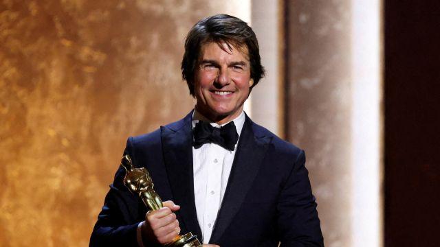 톰 크루즈, 데뷔 44년 만에 생애 첫 오스카 트로피 수상