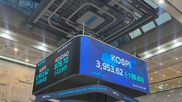 [마감시황] 코스피, 미국발 악재에 3% 급락…4000선 붕괴