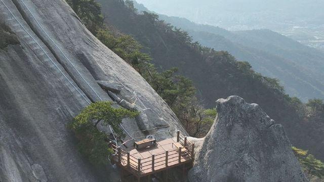 의정부시, 수락산 기차바위 전망대 및 쉼터 조성