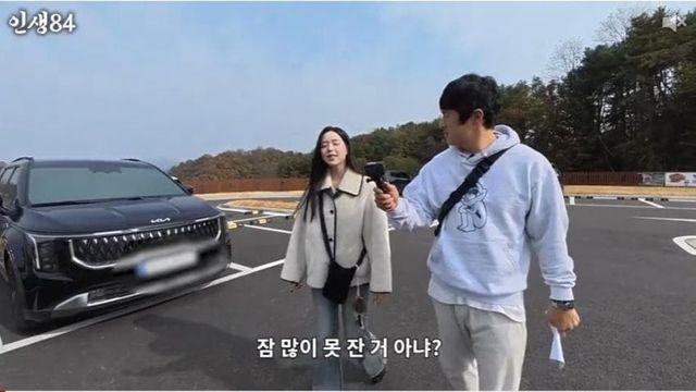 뱀 잡는 기안84 보고 감탄하는 트리플에스 김채연ㅋㅋ