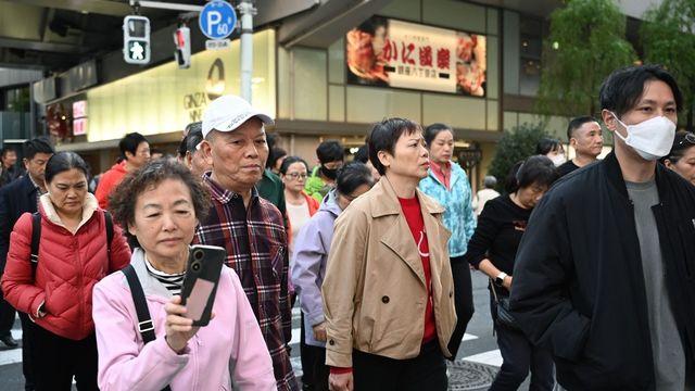 10월 방일 중국인 71만명·전년比 23%↑…'여행자제령' 직전 통계