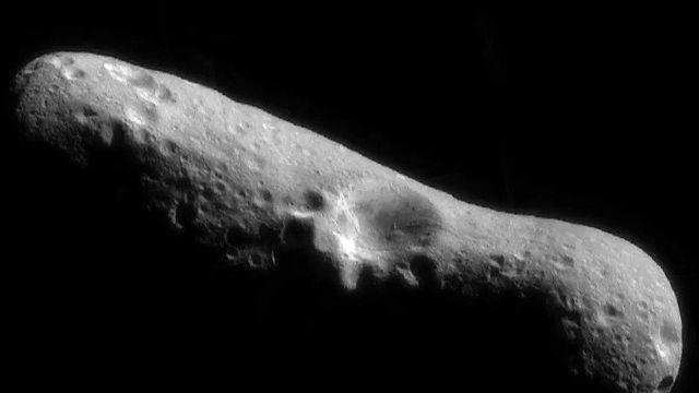 한 소행성의 알수없는 구조물 