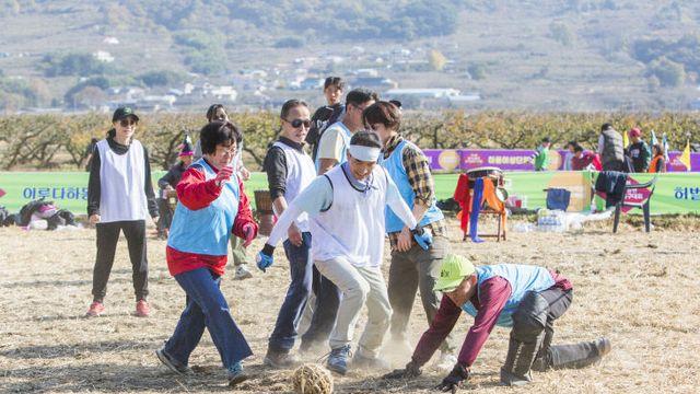 하동군 논두렁축구, 관광 결합 상품 인기…전국 참가자 모집