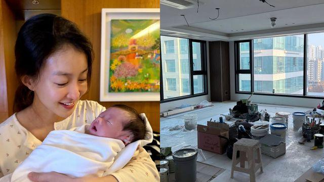 '전남편 딸 출산' 이시영, 당당한 둘째 육아 