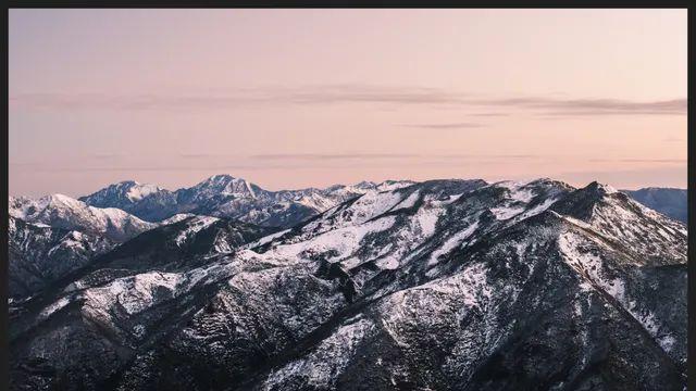 산 꼭대기엔 이미, 겨울이 머물고 있었다