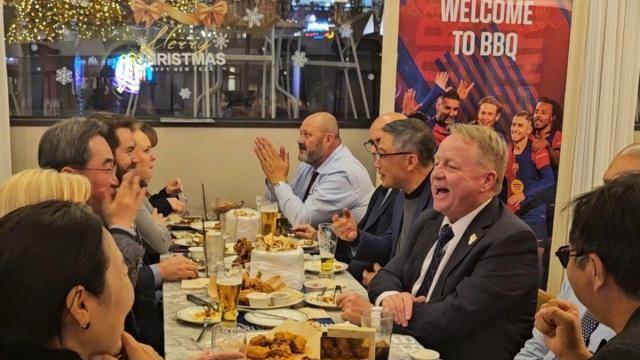 美 네바다주 투자사절단, 방한 중 BBQ 방문…