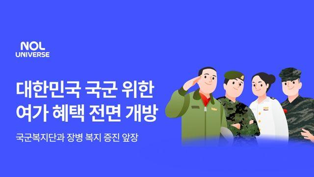 놀유니버스, 국군복지단과 '국군 전용 서비스' 론칭
