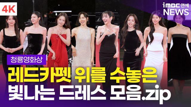 [영상] 손예진-박지현-이선빈-윤아 외, 우아하게 빛난 '청룡영화상' 레드카펫 드레스