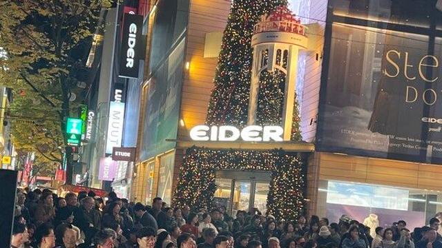 알리페이코리아·피피엘네트웍스, ‘2025 명동 빛 축제’ 점등식