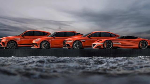 10주년 제네시스 장식한 ‘GV60 마그마’, 럭셔리 전기차 ‘키카’ 될까