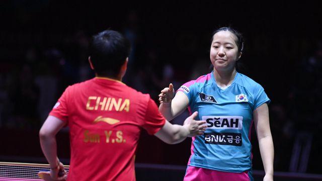 신유빈 복식 파트너를 향한 대표팀 사령탑의 생각은? “오른손잡이 파트너도 생각해야 하지 않겠나”