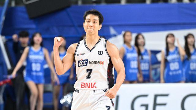 '클러치 괴물' 허훈, KCC 패배 위기를 원맨쇼로 끌고 나왔다