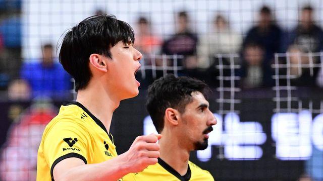 선두 KB손보, 야쿱·나경복·임성진 '로테이션 기용' 효과 톡톡