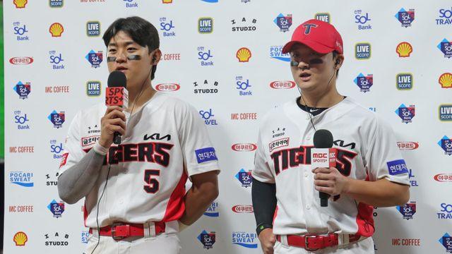 박찬호 떠났다, 무주공산된 KIA 유격수…더욱 건강해야 할 도영·도현 2003년생 듀오