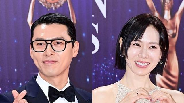 현빈♥손예진, 최초 부부 주연상…하나뿐인 아들 이름까지 '오픈' [청룡영화상]