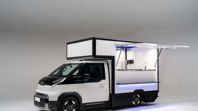 “최대 적재 중량 1톤!” 기아, 프랑스서 PV5 섀시 캡 공개