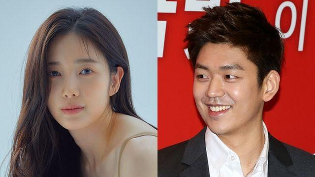 에이프릴 윤채경, '8세 연상 돌싱' 이용대와 열애설