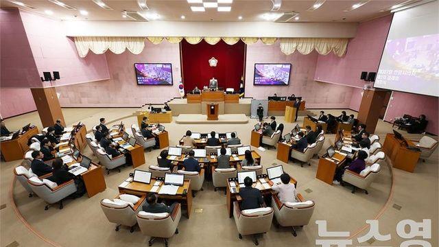 안양시의회, 제307회 정례회 개회...2025년도 행정사무감사 및 2026년도 예산안 심사