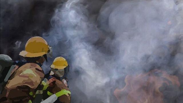 한밤중 광주 아파트 불…입주민 17명 연기흡입