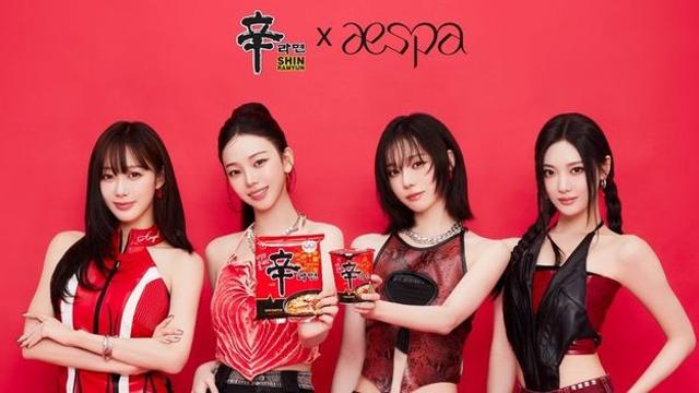 ‘日 입국 금지’ 청원 7만 명 돌파했는데…에스파, 신라면 글로벌 앰버서더 발탁