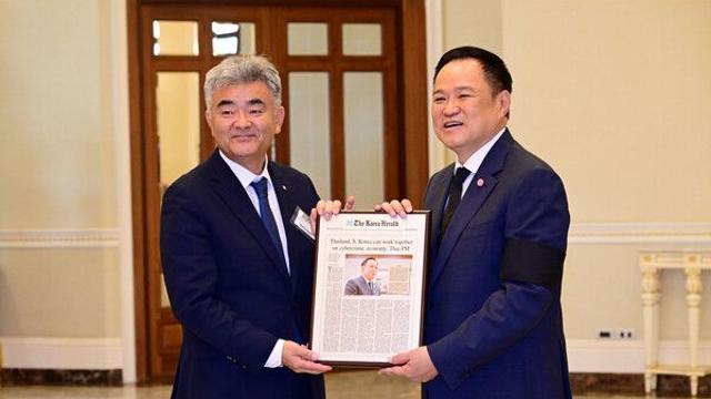 정원주 대우건설 회장, 태국 총리 예방…'K-시티' 개발 제안