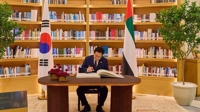 이 대통령, 이집트 대통령과 정상회담 시작