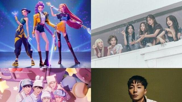 헌트릭스·엔믹스·플레이브·로이킴. 46주차 써클차트 정상