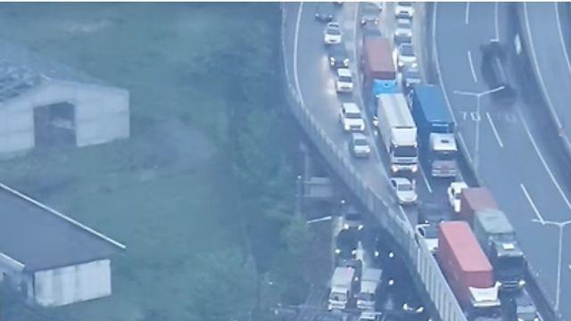 지옥 그 자체라는 부산 진입로