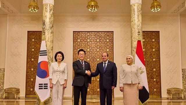 金여사, 이집트 대통령 부인과 오찬…