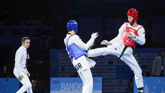 '韓 태권도 대이변 벌어졌다’ 고교생 문진호, 간판 장준 꺾고 태권도 그랑프리 챌린지 우승