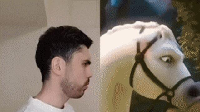 과하다 싶었지만 사실인 애니의 표정.