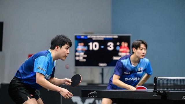 임종훈-오준성, WTT 대회서 세계 1위 '르브렁 형제' 꺾고 결승행