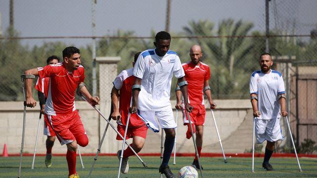 전쟁에 팔다리 잃은 가자 주민 축구대회 '희망의 챔피언십'