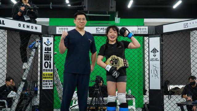 '수영 강사 파이터' 오정은, 아마격투기 KMMA 2체급 석권 도전