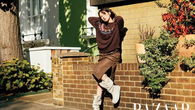 정소민, 초겨울 런던의 계절을 입다 [화보]