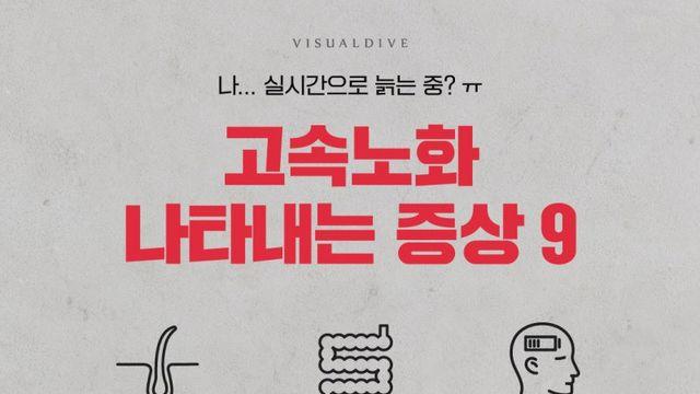 고속노화 나타내는 증상