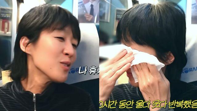 홍진경, 이혼 후 촬영 중 눈물 "또 우울증?"