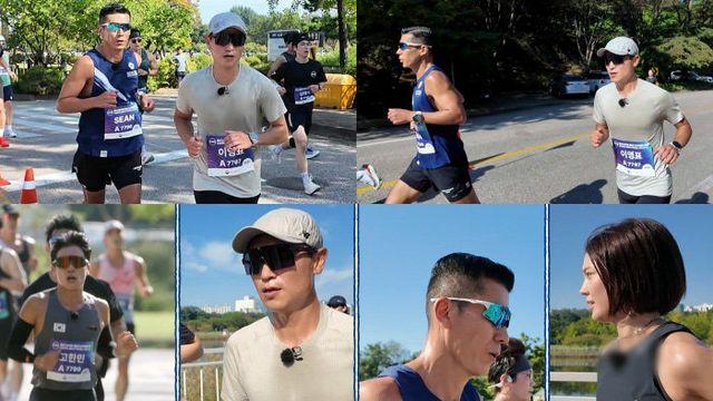 ‘뛰어야 산다2’ 션 “승부욕 있다, 무조건 이겨야”vs이영표 “경쟁 이겨야” 자존심 대결