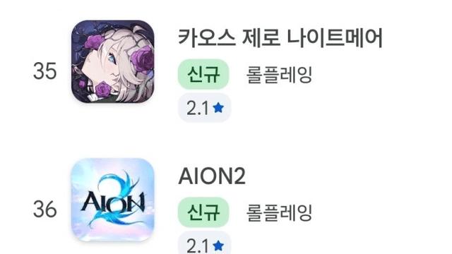 최신 국산 게임 근황