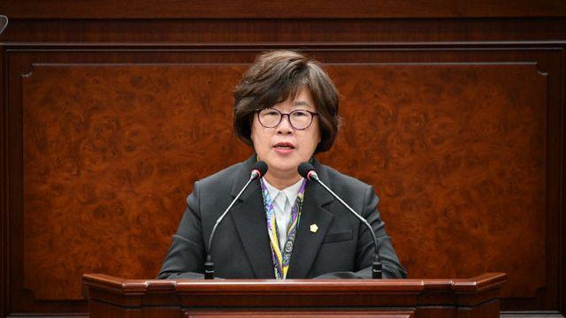 박은희 김해시의원, 초고령사회 대비 노인정책 수립 제안